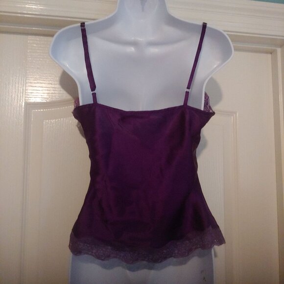 Magazine Clothing Co. Purple Fairy Goth Grunge Whimsy Y2K Baby Boll Satin Top S - Picture 3 of 12